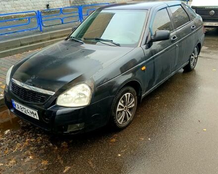 Черный ВАЗ Priora, объемом двигателя 1.6 л и пробегом 197 тыс. км за 2100 $, фото 1 на Automoto.ua