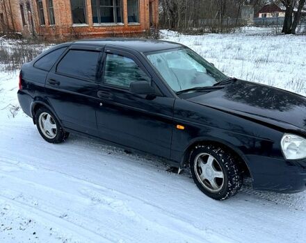 Черный ВАЗ Priora, объемом двигателя 1.6 л и пробегом 141 тыс. км за 1400 $, фото 9 на Automoto.ua