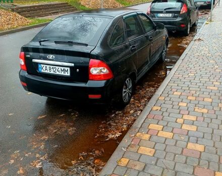 Черный ВАЗ Priora, объемом двигателя 1.6 л и пробегом 197 тыс. км за 2100 $, фото 3 на Automoto.ua