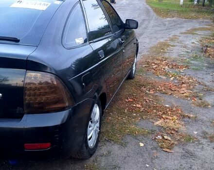 Черный ВАЗ Priora, объемом двигателя 1.6 л и пробегом 186 тыс. км за 2100 $, фото 3 на Automoto.ua