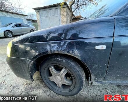 Черный ВАЗ Priora, объемом двигателя 1.6 л и пробегом 183 тыс. км за 1800 $, фото 6 на Automoto.ua