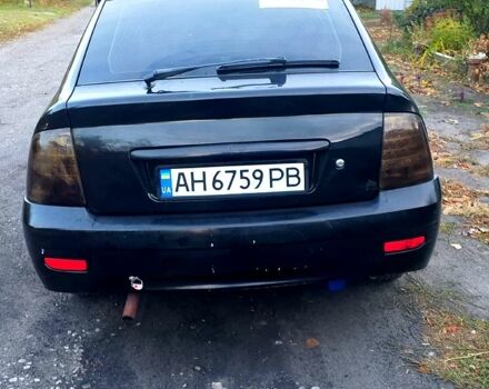 Черный ВАЗ Priora, объемом двигателя 1.6 л и пробегом 186 тыс. км за 2100 $, фото 7 на Automoto.ua