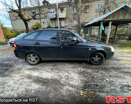Черный ВАЗ Priora, объемом двигателя 1.6 л и пробегом 183 тыс. км за 1800 $, фото 1 на Automoto.ua
