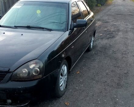 Черный ВАЗ Priora, объемом двигателя 1.6 л и пробегом 186 тыс. км за 2100 $, фото 2 на Automoto.ua