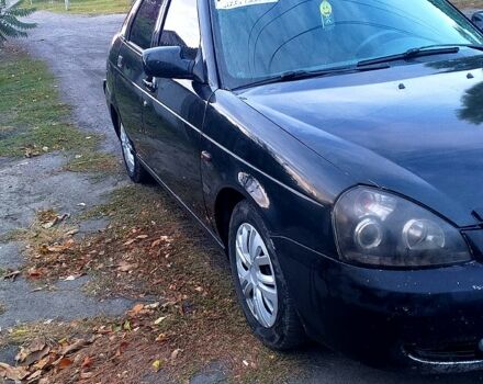 Черный ВАЗ Priora, объемом двигателя 1.6 л и пробегом 186 тыс. км за 2100 $, фото 1 на Automoto.ua