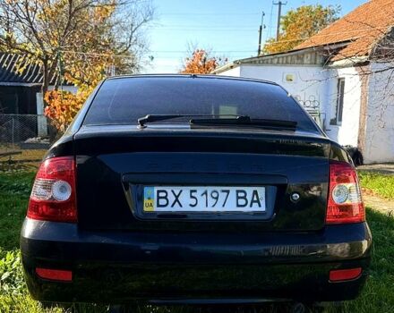 Черный ВАЗ Priora, объемом двигателя 1.6 л и пробегом 110 тыс. км за 2400 $, фото 3 на Automoto.ua