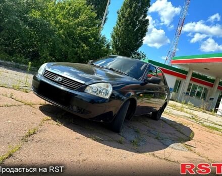 Черный ВАЗ Priora, объемом двигателя 1.6 л и пробегом 190 тыс. км за 2700 $, фото 2 на Automoto.ua