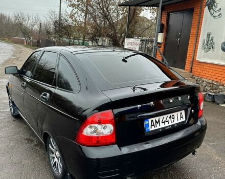 Черный ВАЗ Priora, объемом двигателя 1.6 л и пробегом 250 тыс. км за 3100 $, фото 3 на Automoto.ua