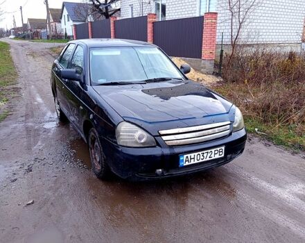 Черный ВАЗ Priora, объемом двигателя 1.6 л и пробегом 0 тыс. км за 1300 $, фото 5 на Automoto.ua