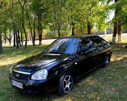 Черный ВАЗ Priora, объемом двигателя 1.6 л и пробегом 158 тыс. км за 3400 $, фото 2 на Automoto.ua