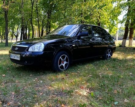 Черный ВАЗ Priora, объемом двигателя 1.6 л и пробегом 158 тыс. км за 3400 $, фото 9 на Automoto.ua