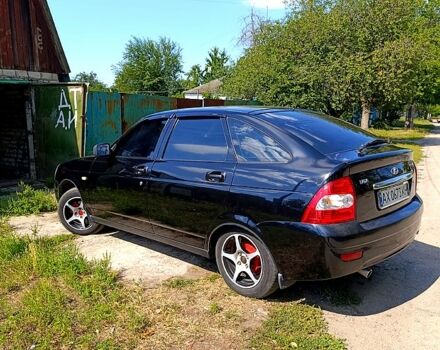 Черный ВАЗ Priora, объемом двигателя 1.6 л и пробегом 158 тыс. км за 3400 $, фото 1 на Automoto.ua