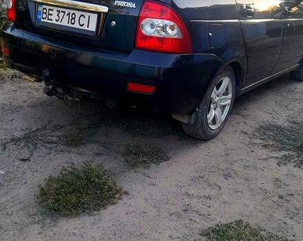 Черный ВАЗ Priora, объемом двигателя 1.6 л и пробегом 203 тыс. км за 2500 $, фото 6 на Automoto.ua