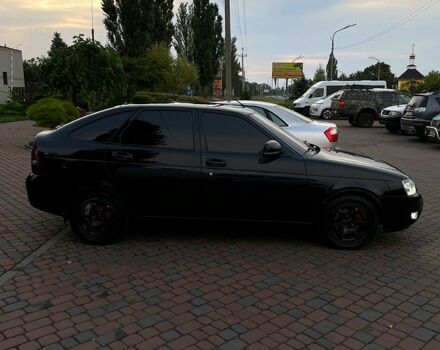 Черный ВАЗ Priora, объемом двигателя 1.6 л и пробегом 104 тыс. км за 4500 $, фото 1 на Automoto.ua