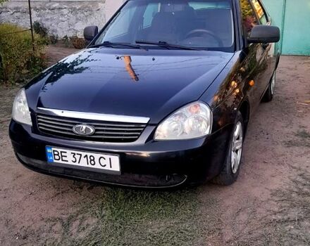 Черный ВАЗ Priora, объемом двигателя 1.6 л и пробегом 203 тыс. км за 2500 $, фото 3 на Automoto.ua