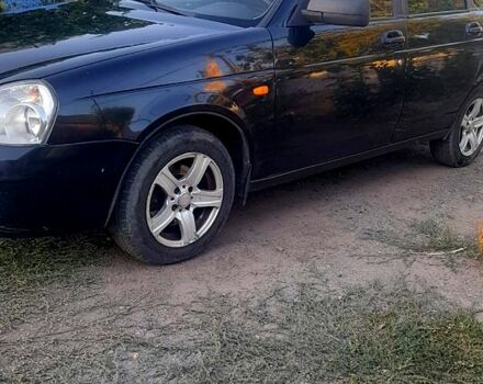 Черный ВАЗ Priora, объемом двигателя 1.6 л и пробегом 203 тыс. км за 2500 $, фото 2 на Automoto.ua