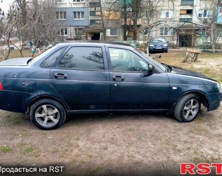 Черный ВАЗ Priora, объемом двигателя 1.6 л и пробегом 241 тыс. км за 1300 $, фото 5 на Automoto.ua