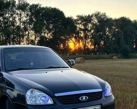Черный ВАЗ Priora, объемом двигателя 1.6 л и пробегом 143 тыс. км за 2500 $, фото 1 на Automoto.ua