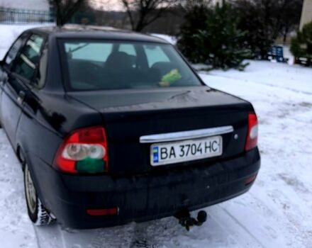 Черный ВАЗ Priora, объемом двигателя 1.6 л и пробегом 174 тыс. км за 2000 $, фото 2 на Automoto.ua