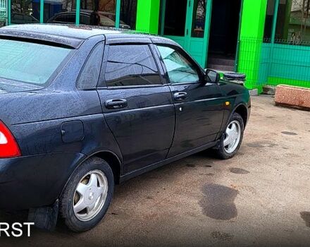 Черный ВАЗ Priora, объемом двигателя 1.6 л и пробегом 192 тыс. км за 2700 $, фото 1 на Automoto.ua