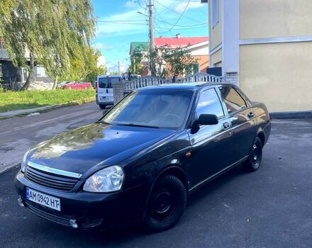 Чорний ВАЗ Priora, об'ємом двигуна 1.6 л та пробігом 316 тис. км за 1699 $, фото 3 на Automoto.ua