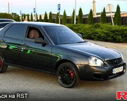 Черный ВАЗ Priora, объемом двигателя 1.6 л и пробегом 220 тыс. км за 2200 $, фото 3 на Automoto.ua