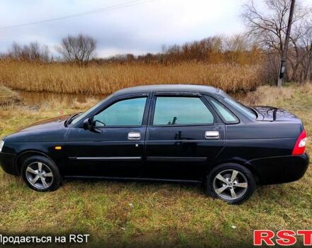 Черный ВАЗ Priora, объемом двигателя 1.6 л и пробегом 185 тыс. км за 2700 $, фото 5 на Automoto.ua