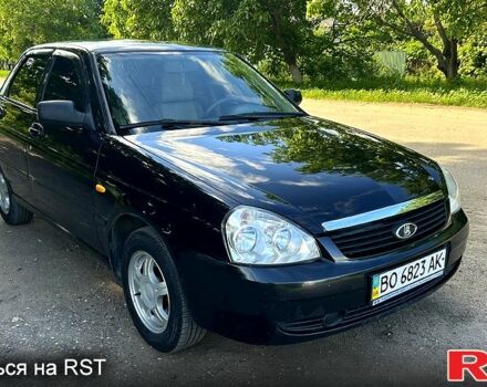 Черный ВАЗ Priora, объемом двигателя 1.6 л и пробегом 106 тыс. км за 2900 $, фото 1 на Automoto.ua