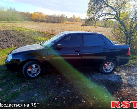 Черный ВАЗ Priora, объемом двигателя 1.6 л и пробегом 153 тыс. км за 3500 $, фото 7 на Automoto.ua