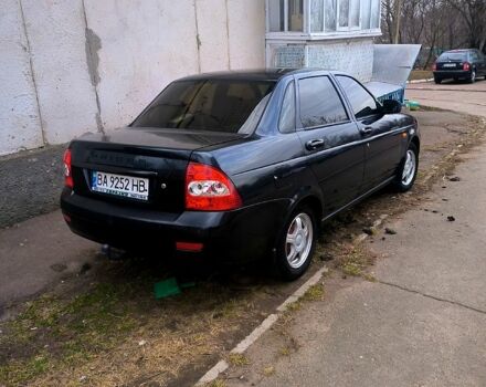 Черный ВАЗ Priora, объемом двигателя 1.6 л и пробегом 130 тыс. км за 3500 $, фото 1 на Automoto.ua