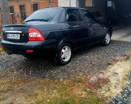 Черный ВАЗ Priora, объемом двигателя 1.6 л и пробегом 161 тыс. км за 2000 $, фото 1 на Automoto.ua