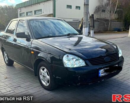 Черный ВАЗ Priora, объемом двигателя 1.6 л и пробегом 253 тыс. км за 1999 $, фото 1 на Automoto.ua