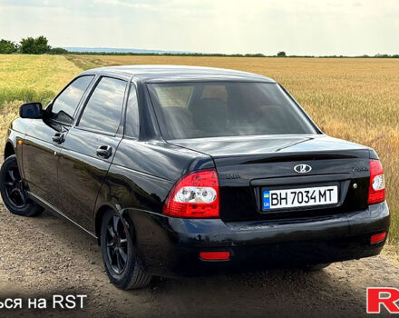 Черный ВАЗ Priora, объемом двигателя 1.6 л и пробегом 200 тыс. км за 2700 $, фото 7 на Automoto.ua