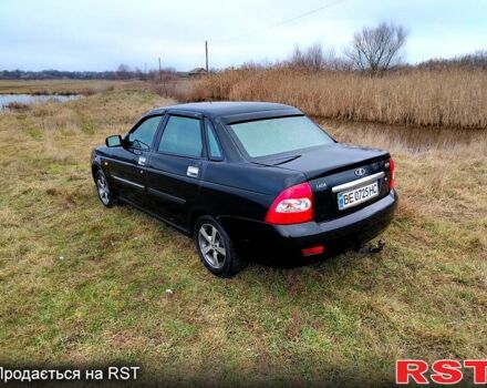 Черный ВАЗ Priora, объемом двигателя 1.6 л и пробегом 185 тыс. км за 2700 $, фото 3 на Automoto.ua
