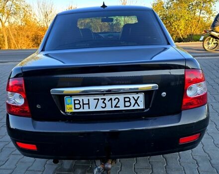 Черный ВАЗ Priora, объемом двигателя 1.6 л и пробегом 83 тыс. км за 3000 $, фото 1 на Automoto.ua