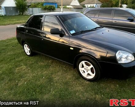 Черный ВАЗ Priora, объемом двигателя 1.6 л и пробегом 264 тыс. км за 2500 $, фото 3 на Automoto.ua