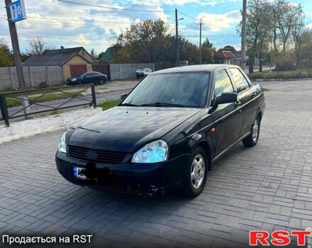 Черный ВАЗ Priora, объемом двигателя 1.6 л и пробегом 253 тыс. км за 1999 $, фото 5 на Automoto.ua