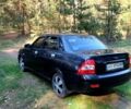 Черный ВАЗ Priora, объемом двигателя 1.6 л и пробегом 214 тыс. км за 1650 $, фото 1 на Automoto.ua