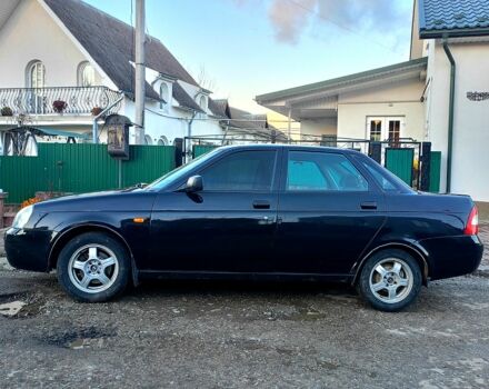 Черный ВАЗ Priora, объемом двигателя 1.6 л и пробегом 250 тыс. км за 2550 $, фото 3 на Automoto.ua