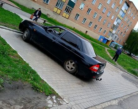 Чорний ВАЗ Priora, об'ємом двигуна 1.6 л та пробігом 160 тис. км за 3270 $, фото 1 на Automoto.ua