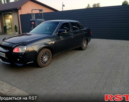 Черный ВАЗ Priora, объемом двигателя 1.6 л и пробегом 150 тыс. км за 2100 $, фото 4 на Automoto.ua