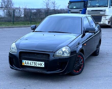 Черный ВАЗ Priora, объемом двигателя 1.6 л и пробегом 210 тыс. км за 2700 $, фото 8 на Automoto.ua