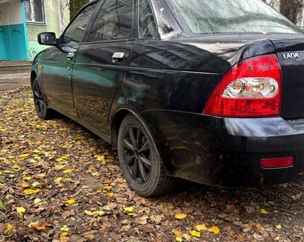 Черный ВАЗ Priora, объемом двигателя 1.6 л и пробегом 232 тыс. км за 1900 $, фото 3 на Automoto.ua