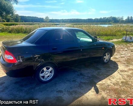 Черный ВАЗ Priora, объемом двигателя 1.6 л и пробегом 215 тыс. км за 2500 $, фото 2 на Automoto.ua