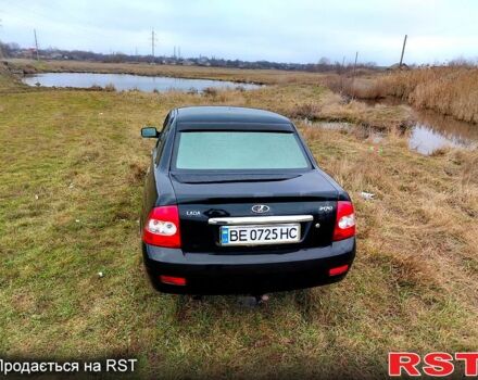 Черный ВАЗ Priora, объемом двигателя 1.6 л и пробегом 185 тыс. км за 2700 $, фото 2 на Automoto.ua