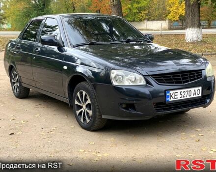 Черный ВАЗ Priora, объемом двигателя 1.6 л и пробегом 194 тыс. км за 2300 $, фото 1 на Automoto.ua
