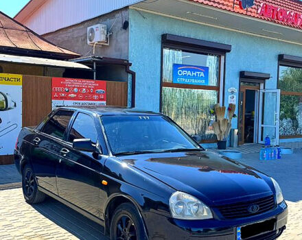Черный ВАЗ Priora, объемом двигателя 1.6 л и пробегом 200 тыс. км за 2400 $, фото 1 на Automoto.ua