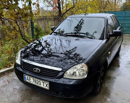 Черный ВАЗ Priora, объемом двигателя 1.6 л и пробегом 183 тыс. км за 2799 $, фото 1 на Automoto.ua
