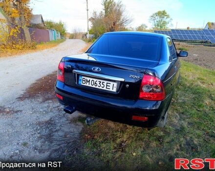 Черный ВАЗ Priora, объемом двигателя 1.6 л и пробегом 153 тыс. км за 3500 $, фото 1 на Automoto.ua