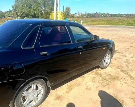 Черный ВАЗ Priora, объемом двигателя 1.6 л и пробегом 215 тыс. км за 2500 $, фото 3 на Automoto.ua